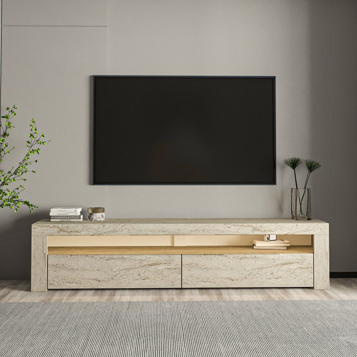 Hanah Home Soporte para TV Batı - Travertino Hanah Home Soporte para TV Batı - Travertino